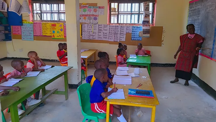 A closer look inside a St. Keren classroom